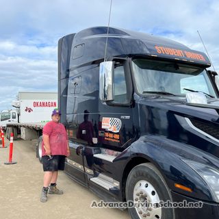 class 1 student truck driver