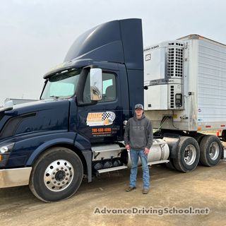 class 1 student truck driver