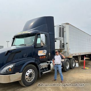 class 1 student truck driver