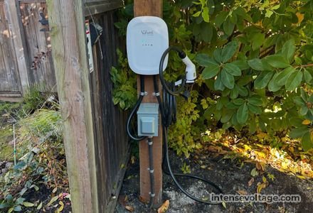 rear carport ev charging station